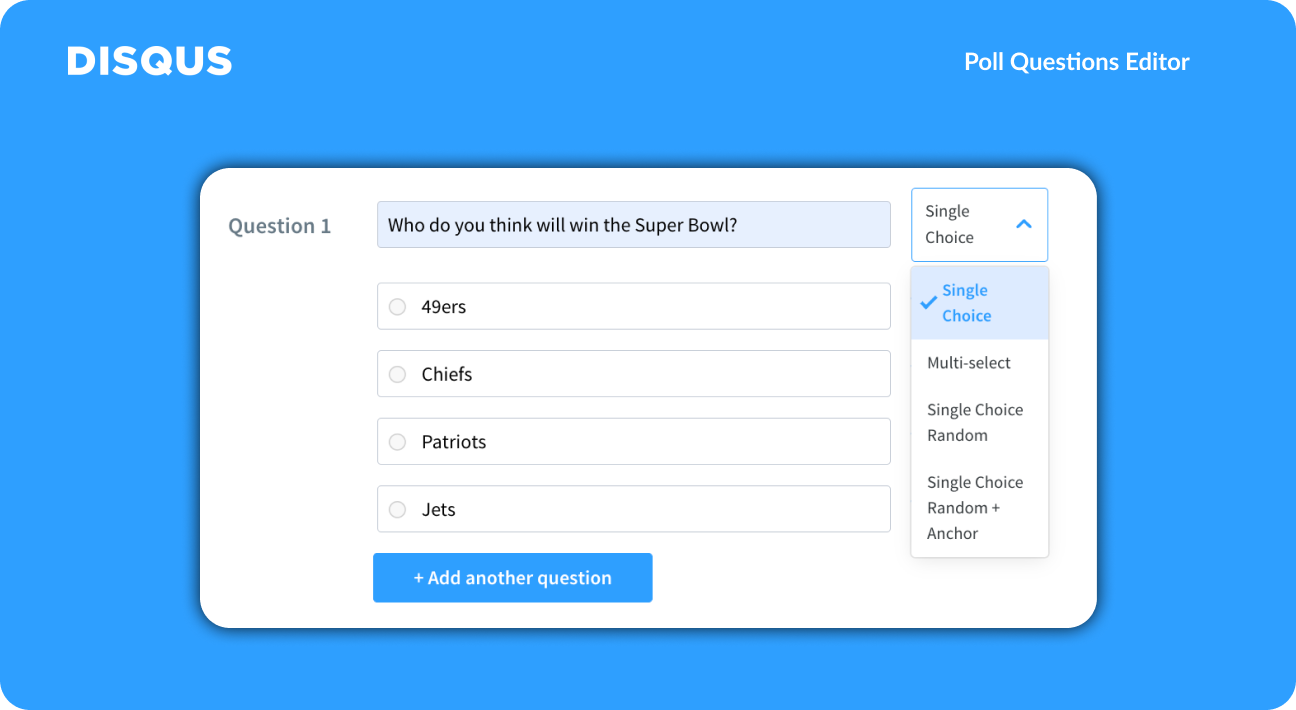 Coming soon: Disqus Polls