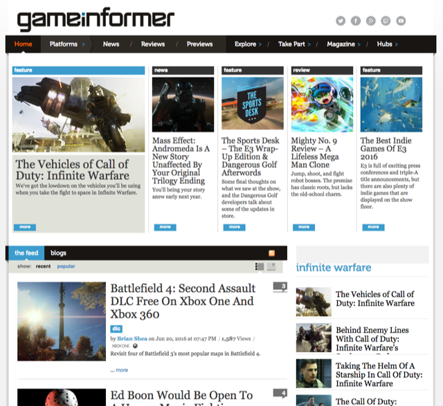 Vote The top 10 best gaming websites