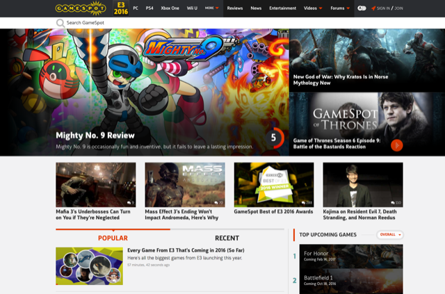 Video Game News, Game News, Entertainment News - GameSpot
