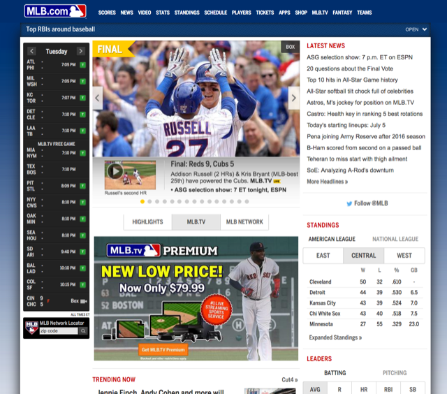 Vote The top 7 best sports websites