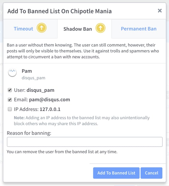 Ban the user above You ~~ V.4 (5750 - ) - Forums