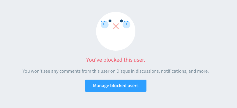User blocking is now available on Disqus